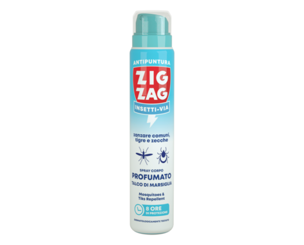 ZIG ZAG INSETTI-VIA SPRAY 100ML TALCO E MARSIGLIA