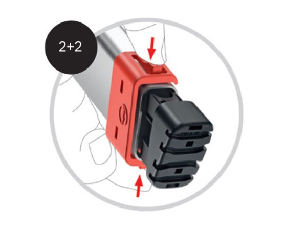 KIT 4 PIEDINI PER SCALE HAILO 5-8 GRADIN
