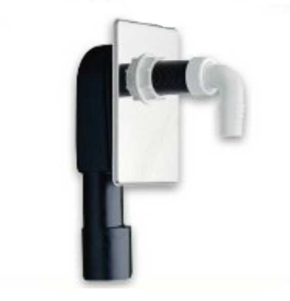 SIFONE INCASSO IN PEHD P/LAVATTRICE COMPLETO