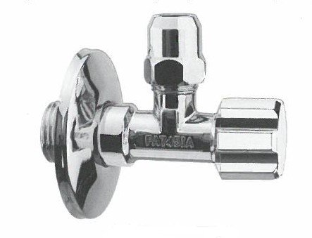 RUBINETTO SOTTOLAVELLO CROMATO 1/2x3/8