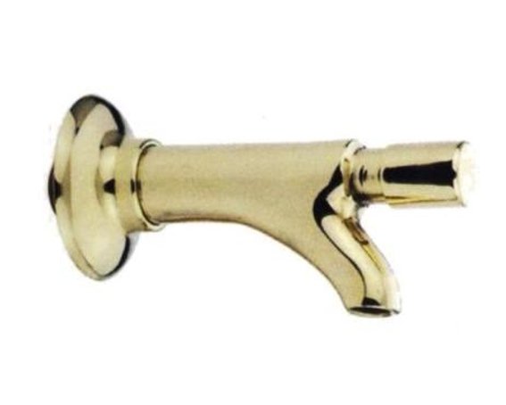 RUBINETTO PULSANTE OTTONE 1/2