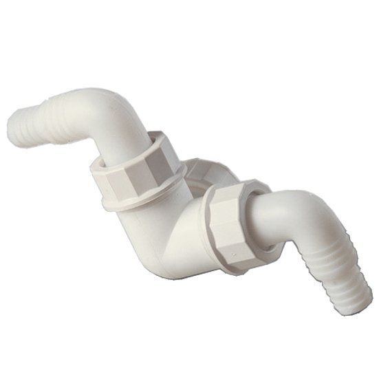 RACCORDO DOPPIO SCARICO LAVATRICE 1"