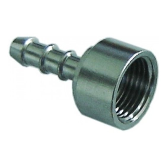 PORTAGOMMA CROMATO PER GAS METANO 1/2 FEMMINA