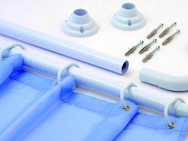 TELAIO DOCCIA UNIVERSALE ALLUMINIO