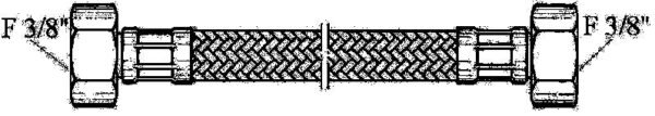 FLESSIBILE AC. FF 3/8x50