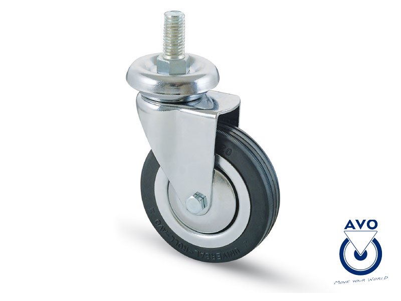 RUOTA CROM GOMM. 12X360 D100