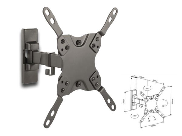 SUPPORTO TV SIDIUM 13-42 BLACK