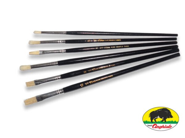 PENNELLO PIATTO BELLE ARTI 10 PZ12