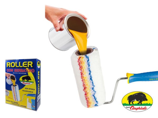 KIT RULLO C/SERBATOIO ROLLER 20CM