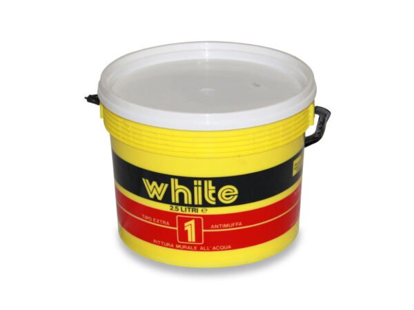 PITTURA MURALE WHITE EXTRA 2,5LT