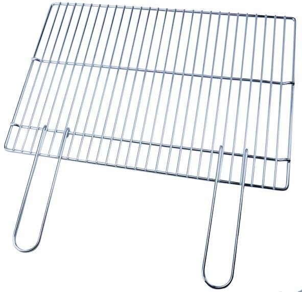 GRATICOLA SANDRIGARDEN ACCIAIO C/MANICI RICHIUDIBILI 57x40 CM