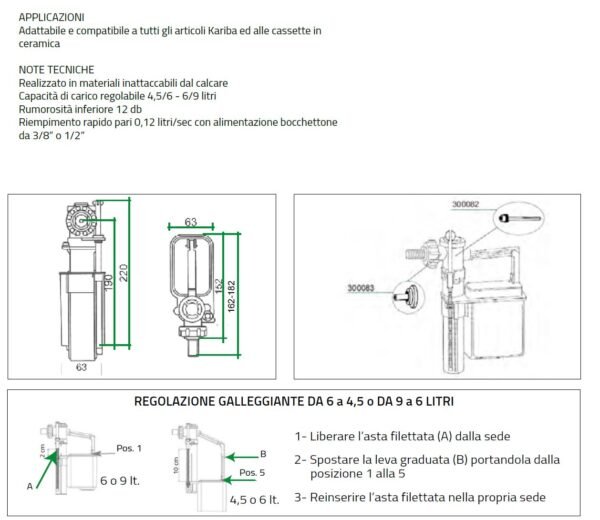 CUFFIA RICAMBIO P/GALLEGGIANTE NORMA