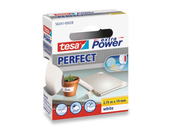 TESA NASTRO TELATO BIANCO 19x2.7MT