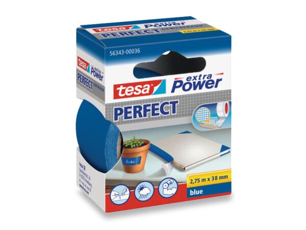 NASTRO TELATO TESA 38X2,7 BLU