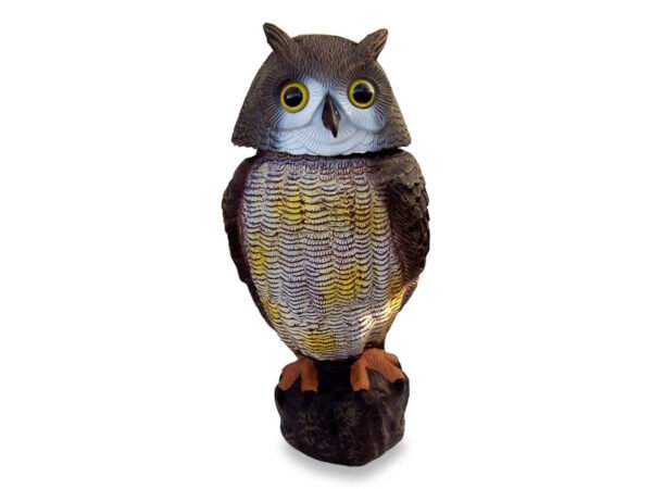 GUFO SPAVENTAPASSERI C/TESTA ROTANTE