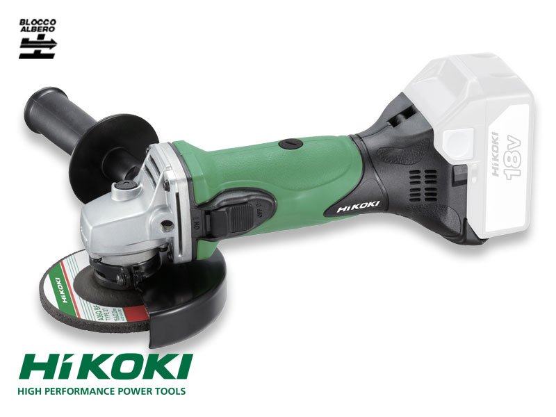 HIKOKI SMERIGLIATRICE BATTERIA SOLO CORPO MACCHINA G18DSL