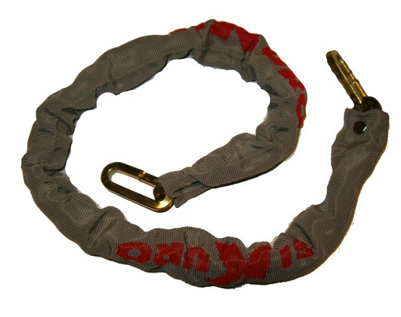 CATENA QUADRA RIVESTITA IN TESSUTO 6x100