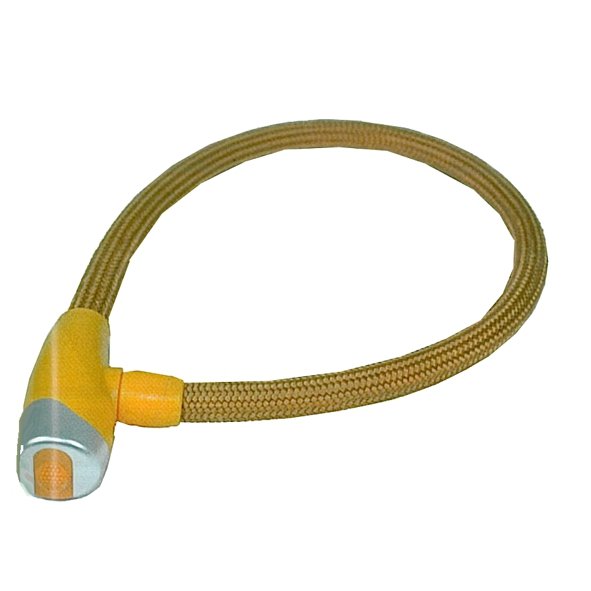 LUCCHETTO CICLI C/CAVO RIVESTITO 12x100 +CHIAVE