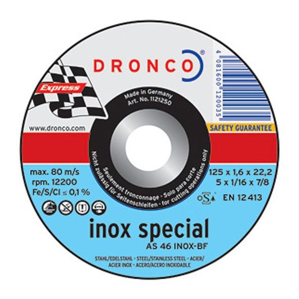 DISCO INOX TAGLIO 230X1,9X22