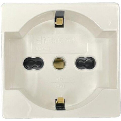 PRESA SCHUKO/BIPASSO 16A MARLANVIL COMPATIBILE GEWISS® SYSTEM