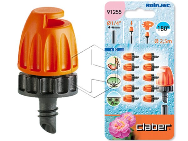 CLABER GOC.MICROIRRIGATORE180°PZ10 91255