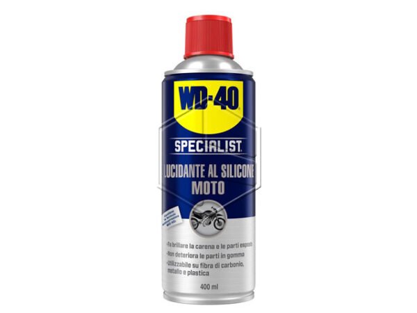 WD-40 MOTO LUCIDANTE AL SILICONE ML 400