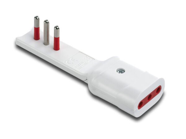 ADATTATORE ROSI ULTRAPIATTO 10A BIANCO