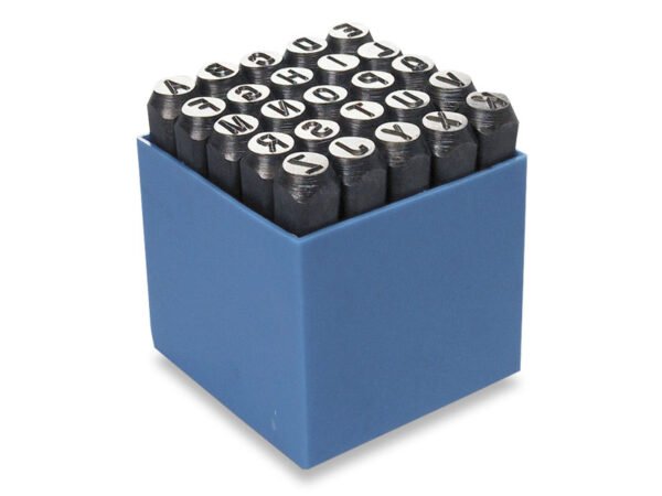 SERIE PUNZONI ALFABETO ALFA 600 MM8