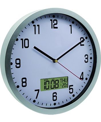 OROLOGIO DA PARETE PLASTICA 25CM