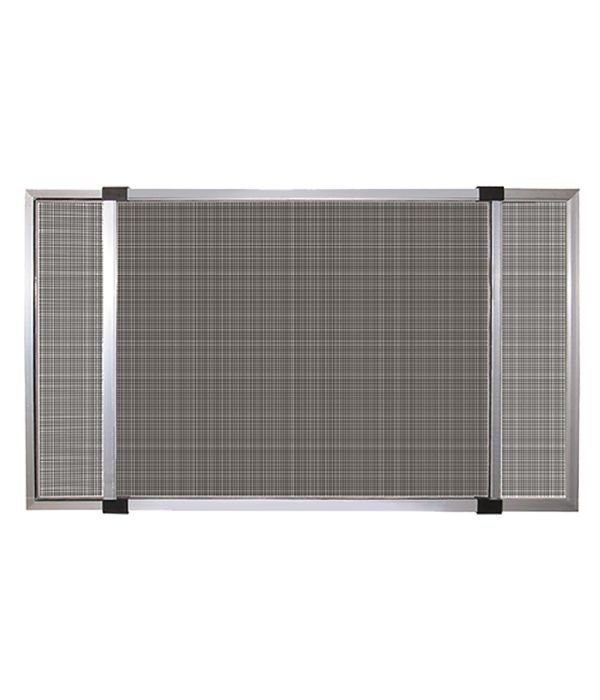 ZANZARIERA ESTENSIBILE ALLUMINIO C/SPAZZOLINO 40X50