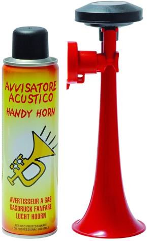 AVVISATORI ACUSTICI CON TROMBETTA 250 ML