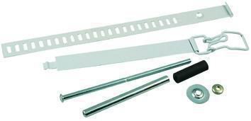 COLLARI P/TUBI STUFA UNIVERSALI NERI 10-15 CM PZ10