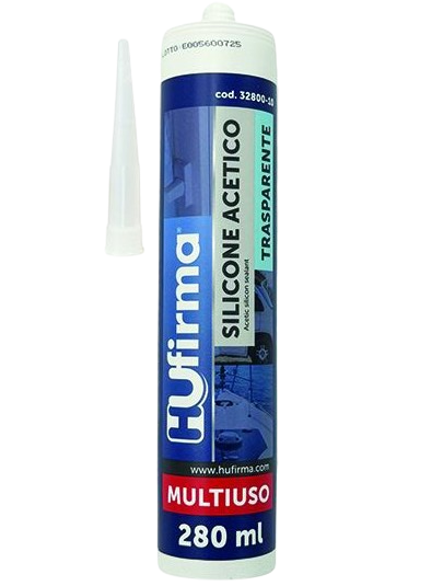 SILICONE ACETICO TRASPARENTE 280ML