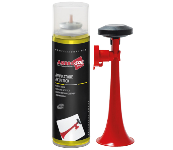 AVVISATORE ACUSTICO C/TROMBETTA 250ML
