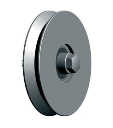 RUOTA GOLA "V" C/CUSCINETTO 60MM FAC 301