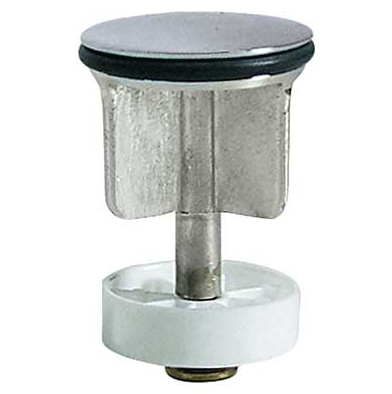 TAPPO SALTERELLO PER LAVABO-BIDET IN OTTONE D 39 - 1"1/4