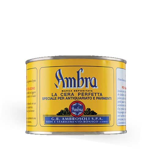 AMBRA CERA SOLIDA GIALLA 500ML