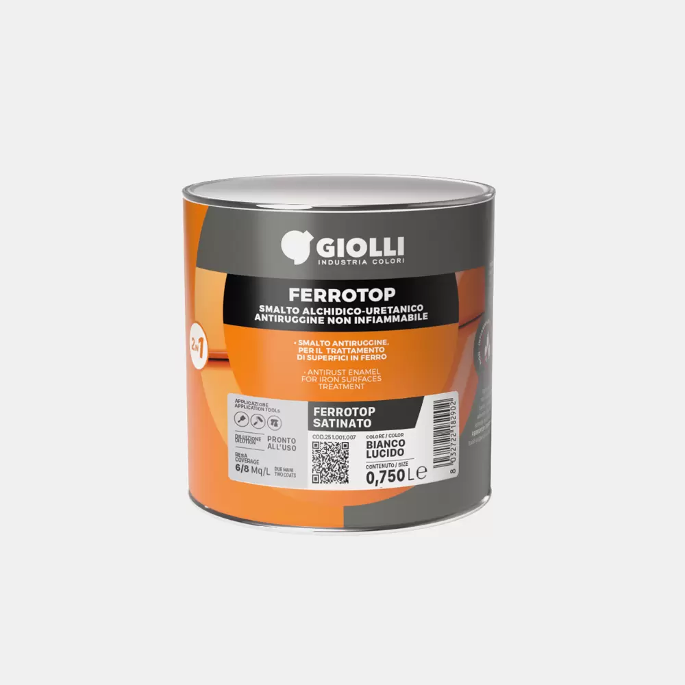 FERROTOP BIANCO SATINATO 750ML