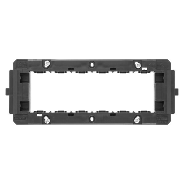 GEWISS - SUPPORTO 6 POSTI TOP SYSTEM ANTRACITE