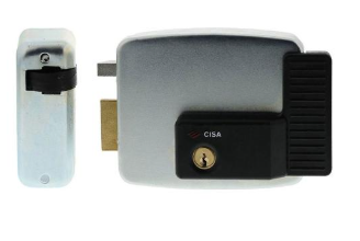 CISA 11721-70-1 SERRATURA C/DOPPIO CILINDRO EL APPL CIL FISSO DX