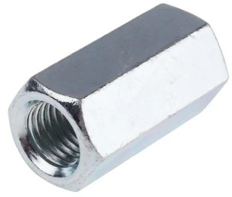 CF.200 DADO ESAGONALE DI GIUNZIONE ACC. ZINC 5X20