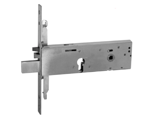 ELETTROSERRATURA ISEO INF. C/CILINDRO TRIPLICE C/SCROCCO + MANDATA