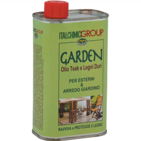 OLIO TEAK GARDEN P/LEGNI DURI 500ML