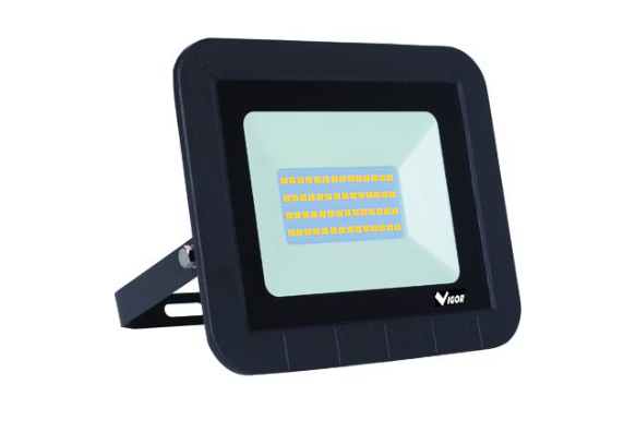 VIGOR PROIETTORE LED NERO LUCE NATURALE 20W