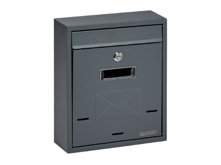 CASSETTA POSTALE ANTRACITE 260x310x90 "DOMUS"