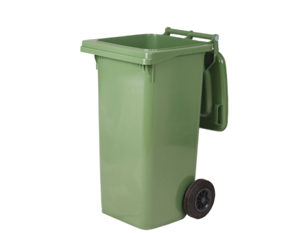 BIDONE IMMONDIZIA VERDE 120LT