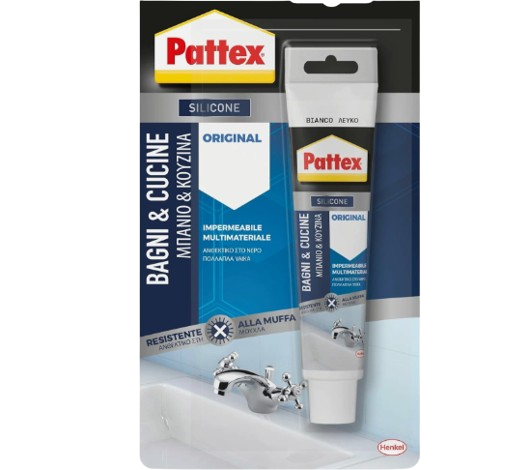 PATTEX SILICONE ACETICO B&C BIANCO 50ML