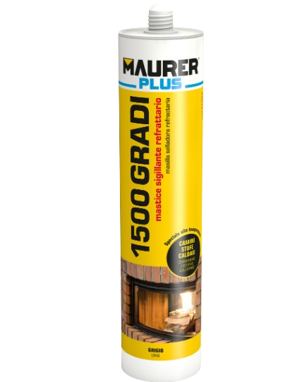 SIGILLANTE REFRATTARIO 1500° GRIGIO 310ML