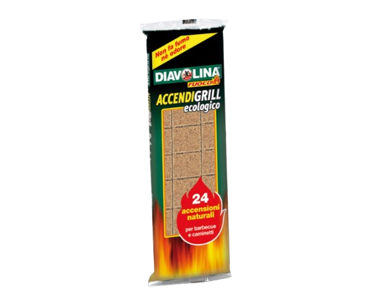 ACCENDIFUOCO ECOLOGICO 24 CUBETTI