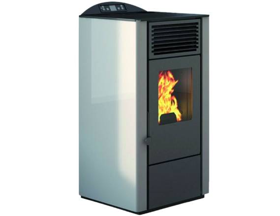 STUFA PUNTO FUOCO PELLET LORY 9,5KW AVORIO